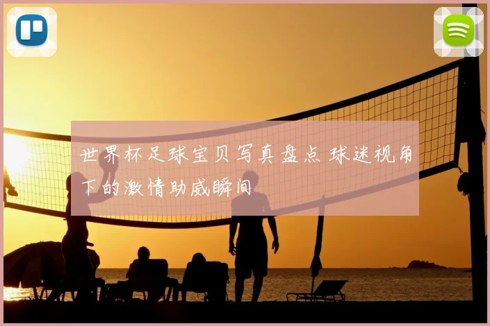 世界杯足球宝贝写真盘点 球迷视角下的激情助威瞬间